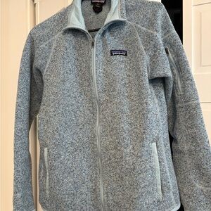 Patagonia Light Blue Better Sweater Jacket Medium